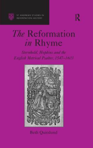 The Reformation in Rhyme for Andrew the Reformation in Rhyme