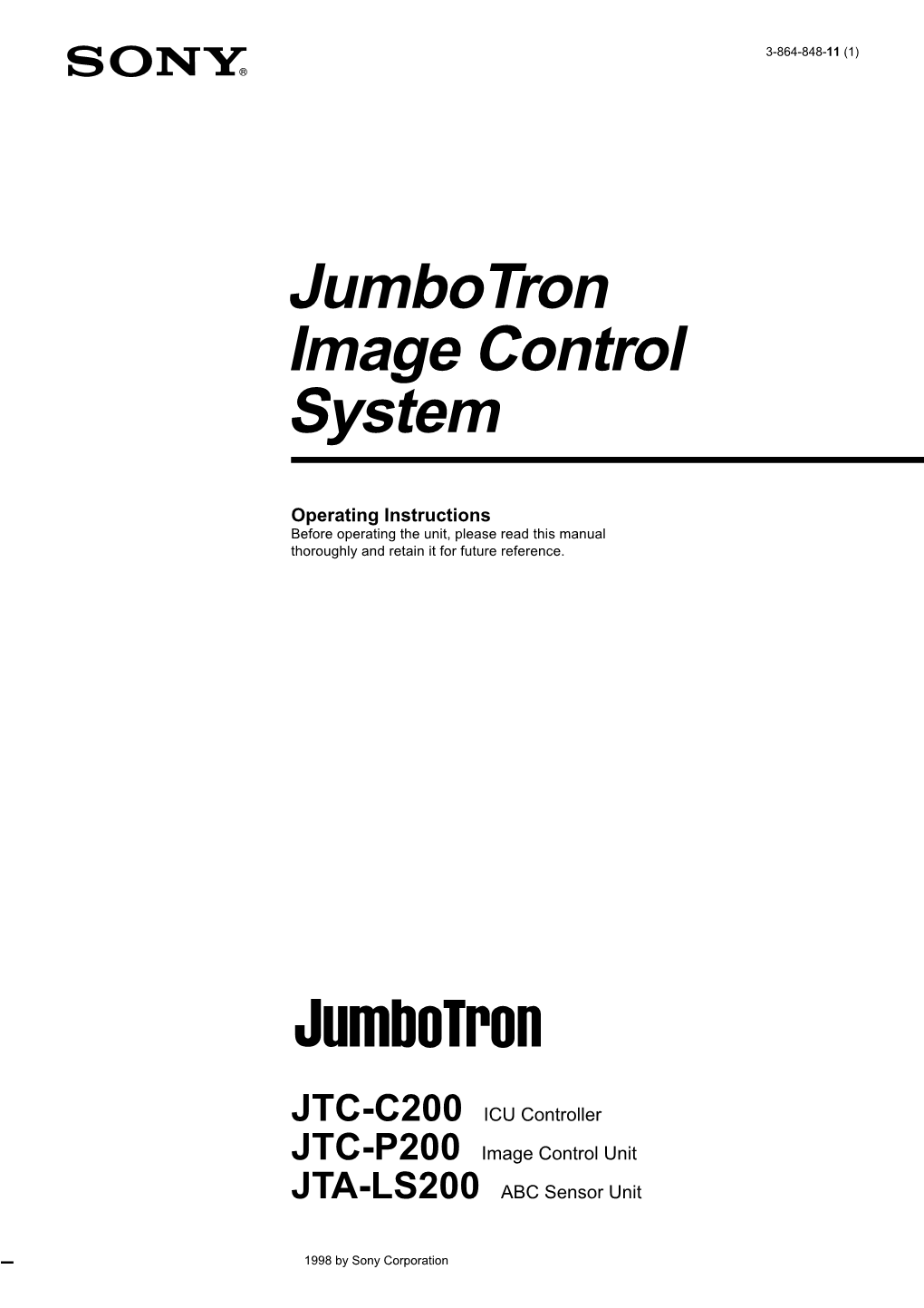 Jumbotron Image Control System