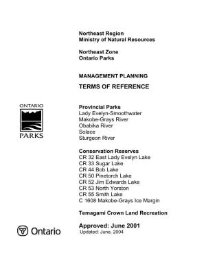 Temagami Integrated Plan (TIP)