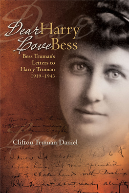 Bess Truman's Letters to Harry Truman