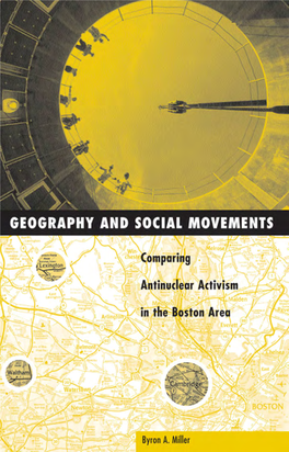 GEOGRAPHY and SOCIAL MOVEMENTS Comparing