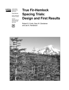 Curtis/True Fir-Hemlock Trials