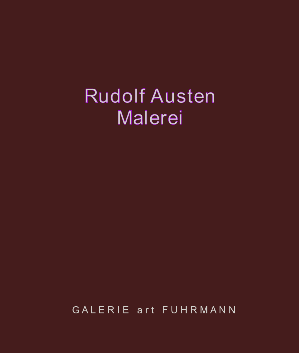 Rudolf Austen Malerei