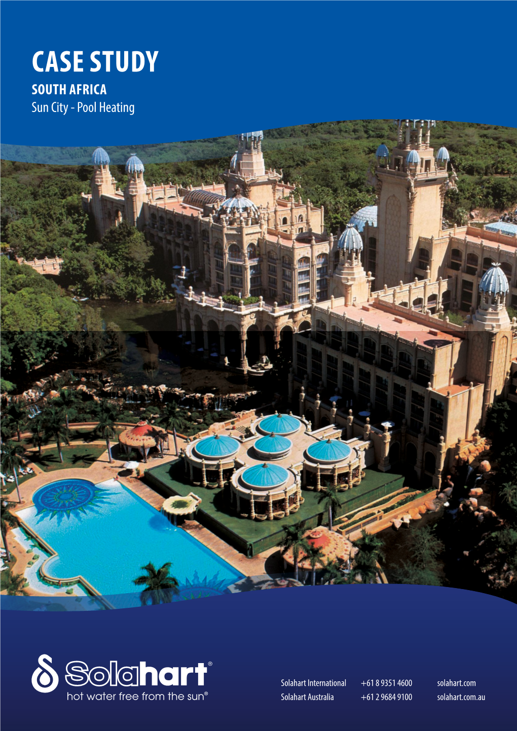 CASE STUDY SOUTH AFRICA Sun City - Pool Heating