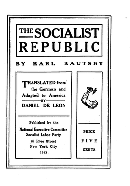 Thesocialist Republic