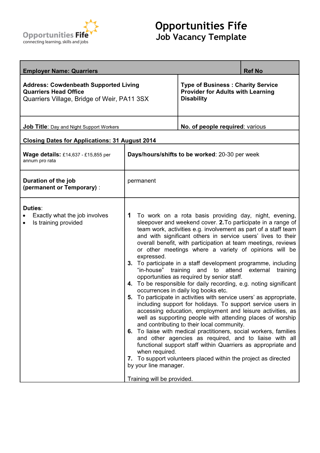 Annex 1 Future Jobs Fund Vacancy Template s4