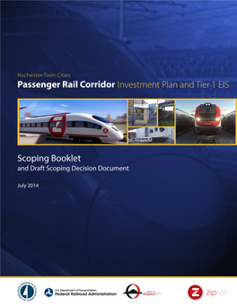 Passenger Rail Corridor Investment Plan and Tier 1 EIS Appendix A: DRAFT Scoping Decision Document