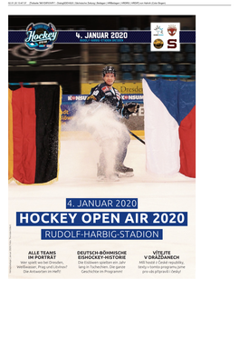 Hockey Open Air 2020 Rudolf-Harbig-Stadion