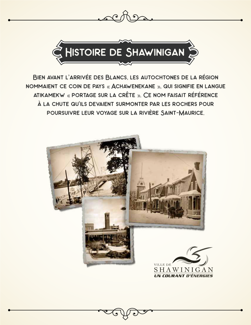 Histoire De Shawinigan