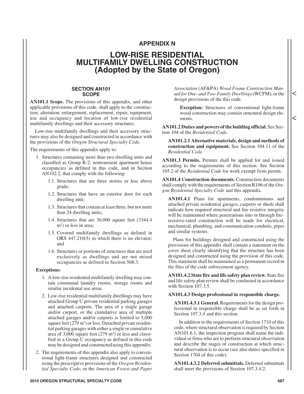 Low-Rise Residential Multifamily Dwelling Construction