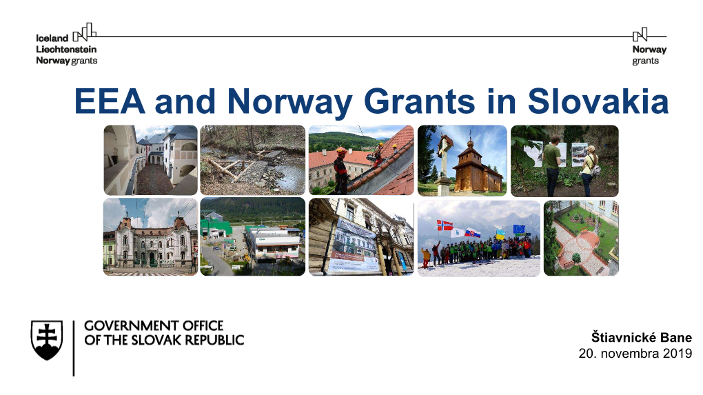 EEA and Norway Grants in Slovakia