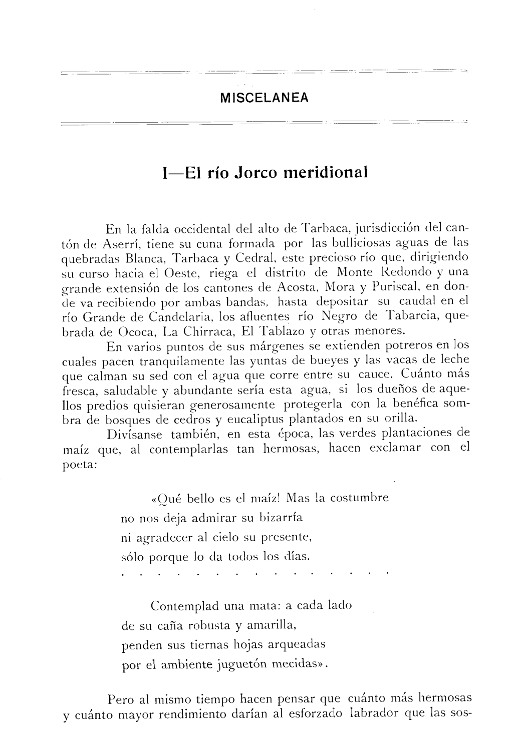 I-El Río Jorco Meridional