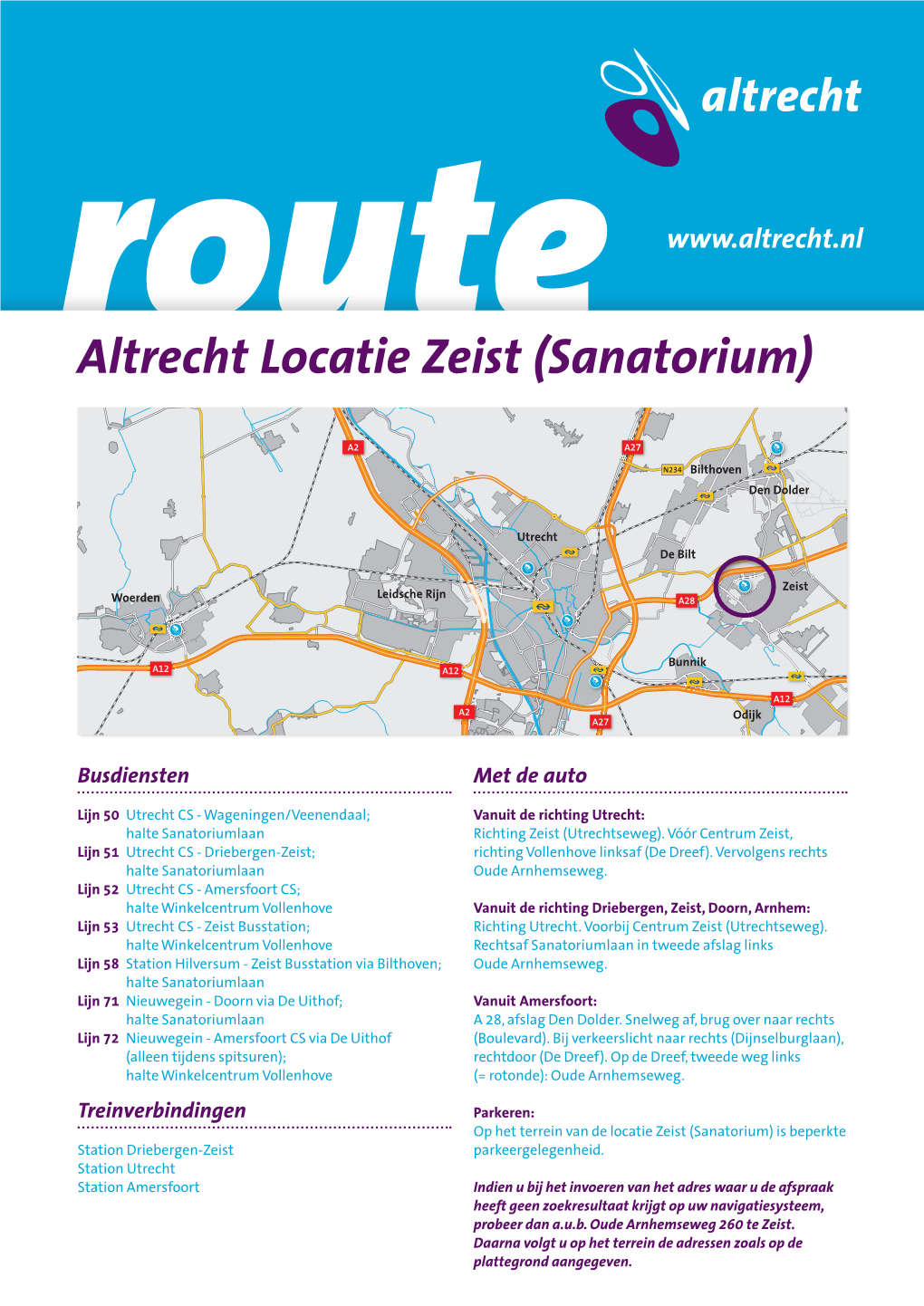 Altrecht Locatie Zeist (Sanatorium)