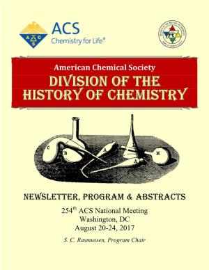 Newsletter, Program & Abstracts
