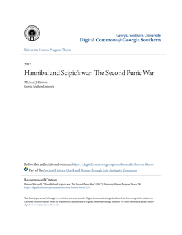 Hannibal and Scipio's War: the Second Punic