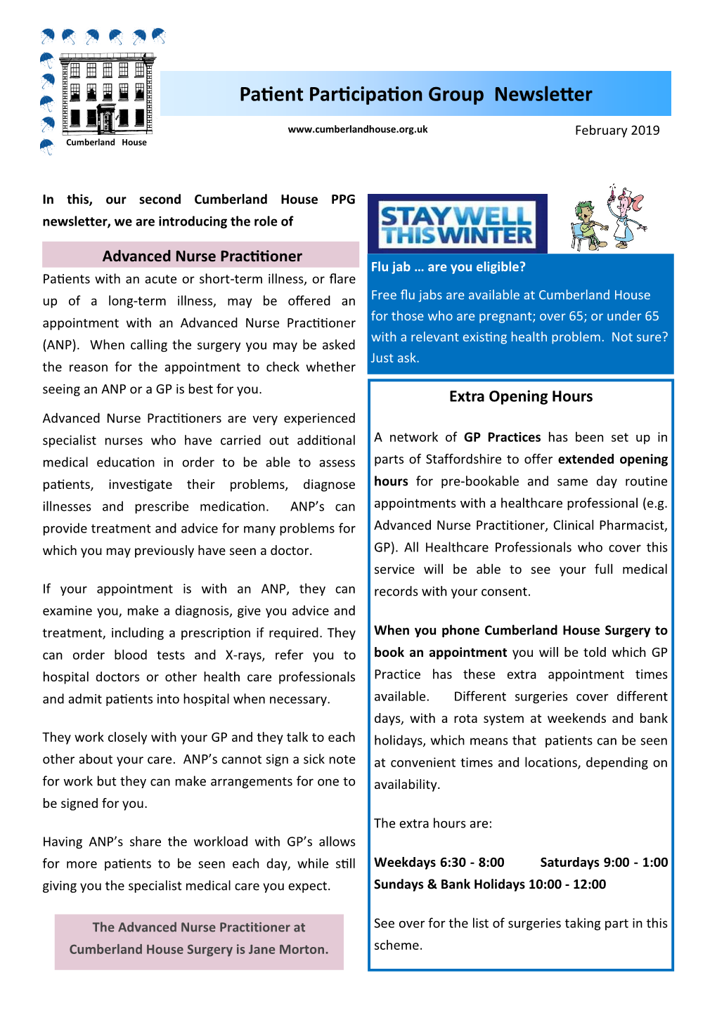 Patient Participation Group Newsletter