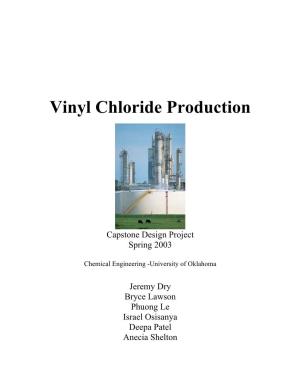 Vinyl Chloride Production