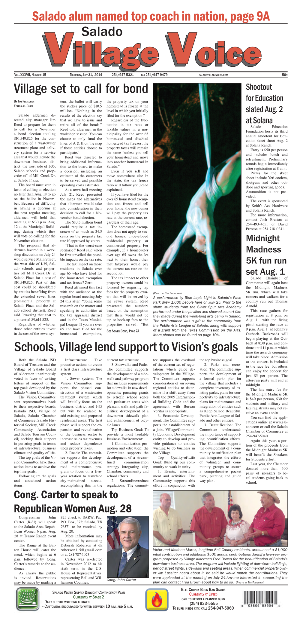 Salado Village Voice July 31 2014