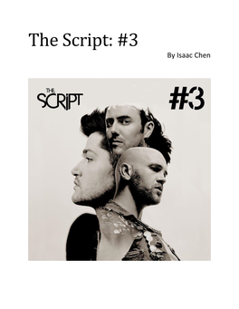 The Script: #3 by Isaac Chen