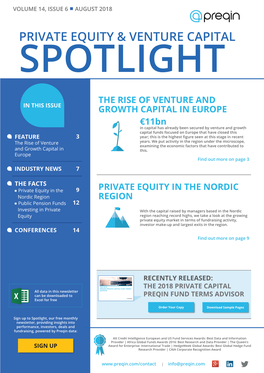 Private Equity & Venture Capital