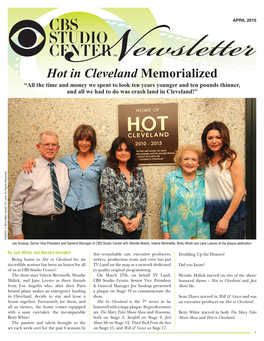 Hot in Cleveland Memorialized