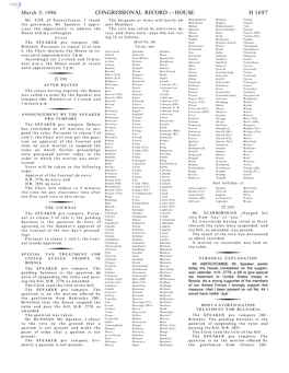 Congressional Record—House H 1697