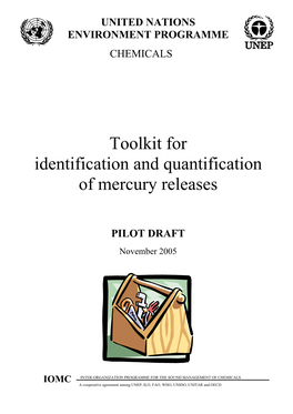 Toolkit for Identification and Quantification of Mercury Releases