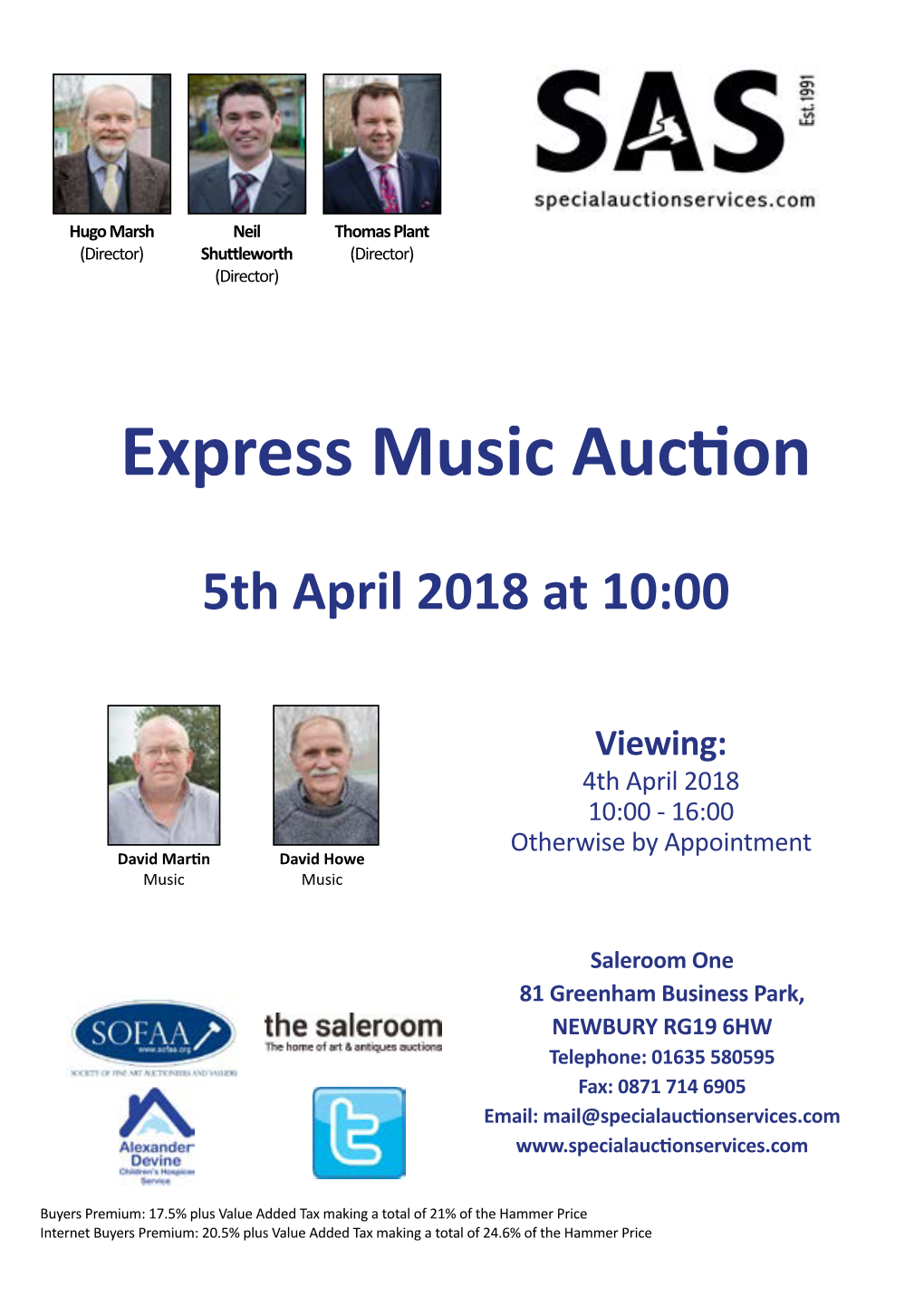 Express Music Auction