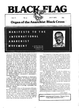 Organ of the Anarchist Black Cross