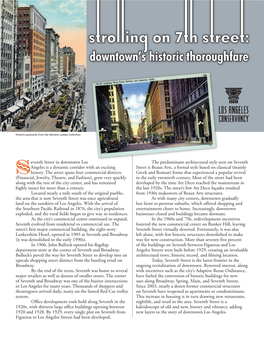 Strolling on 7Th Street: Downtown's Historic