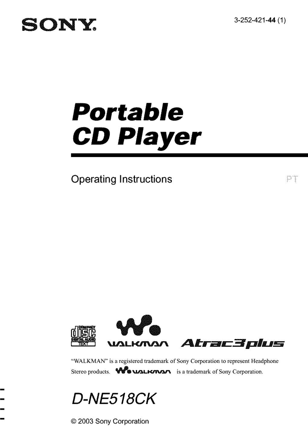 Portable CD Player