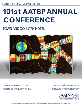 101St AATSP ANNUAL CONFERENCE TOWN and COUNTRY HOTEL