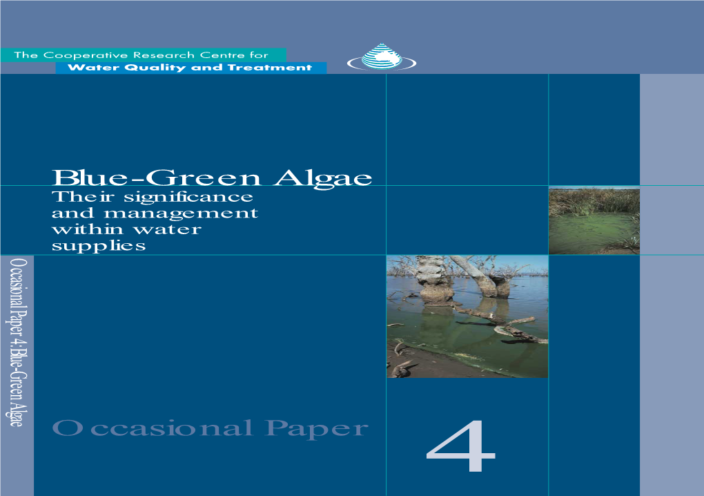Occasional Paper 4: Blue-Green Algae