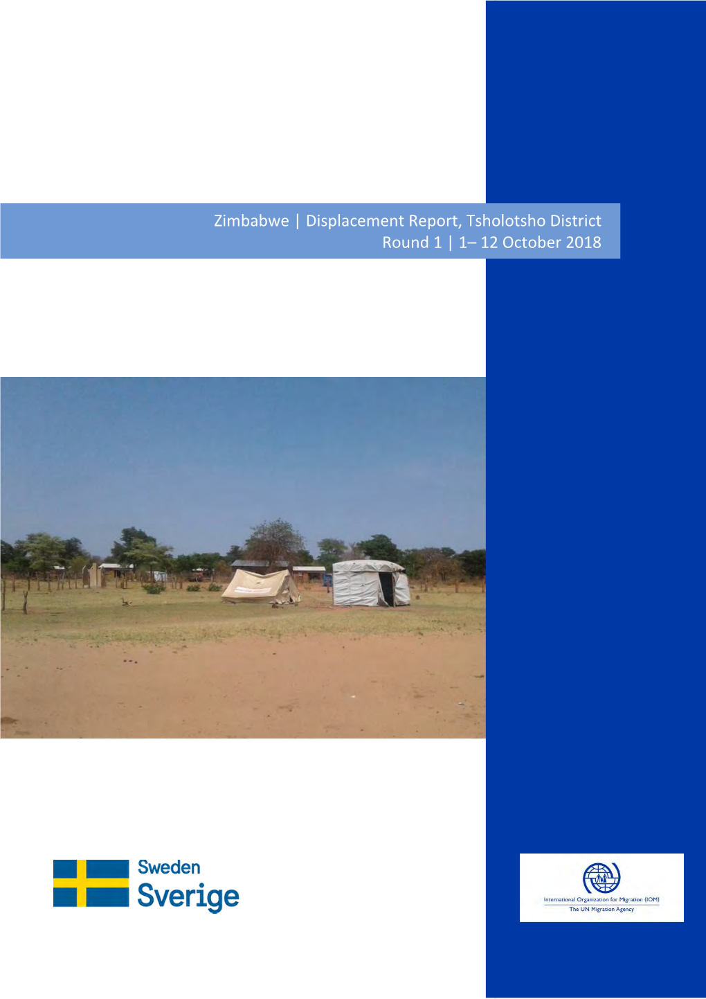 Zimbabwe | Displacement Report, Tsholotsho District Round 1 | 1– 12 October 2018