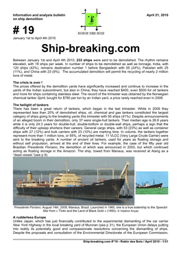 19 Ship-Breaking.Com