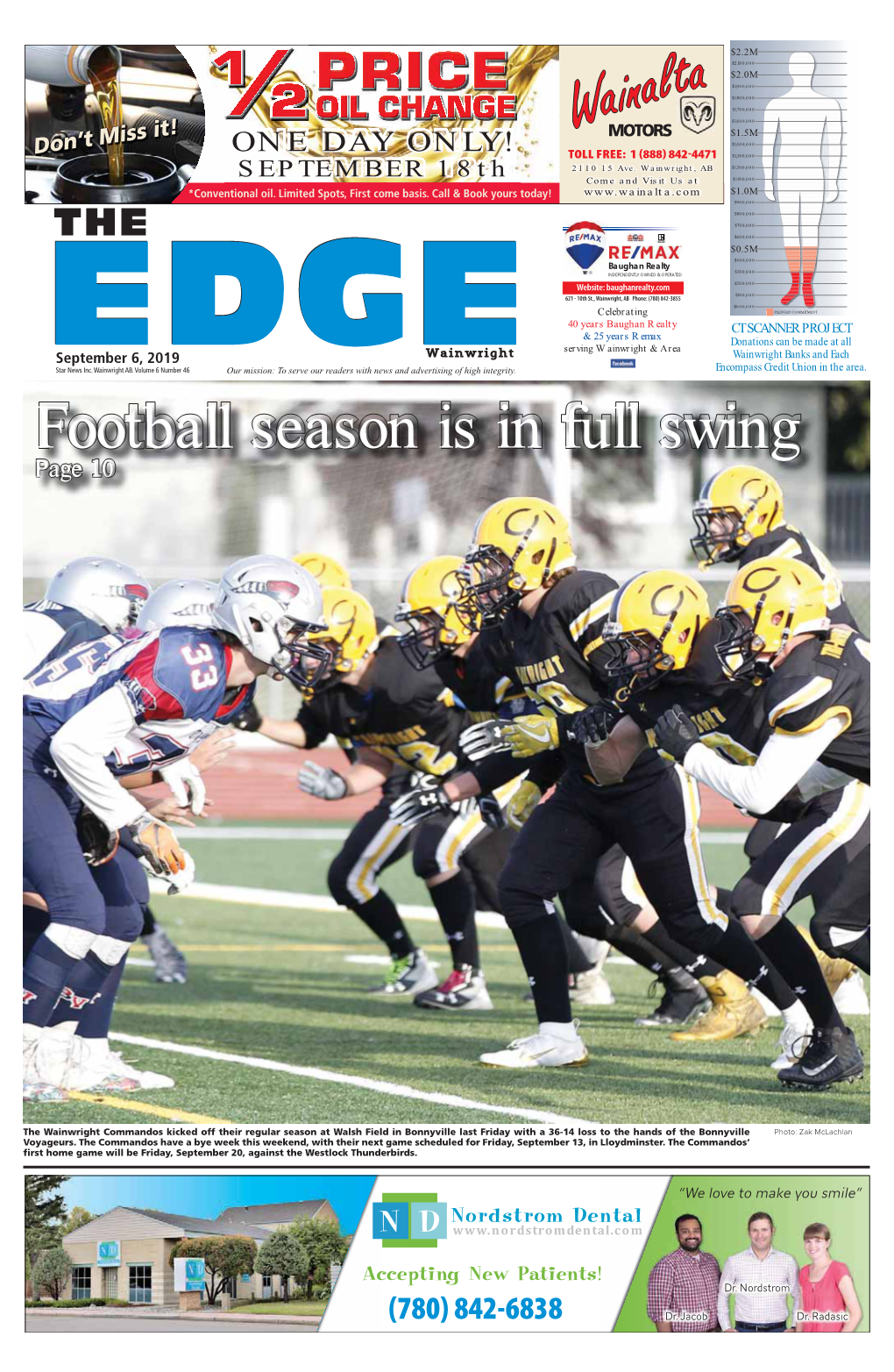 Football Season Is in Full Swing Page 10