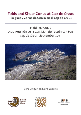 Folds and Shear Zones at Cap De Creus Pliegues Y Zonas De Cizalla En El Cap De Creus