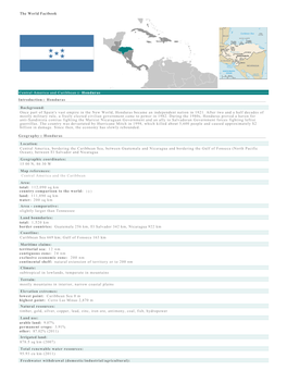 The World Factbook Central America and Caribbean