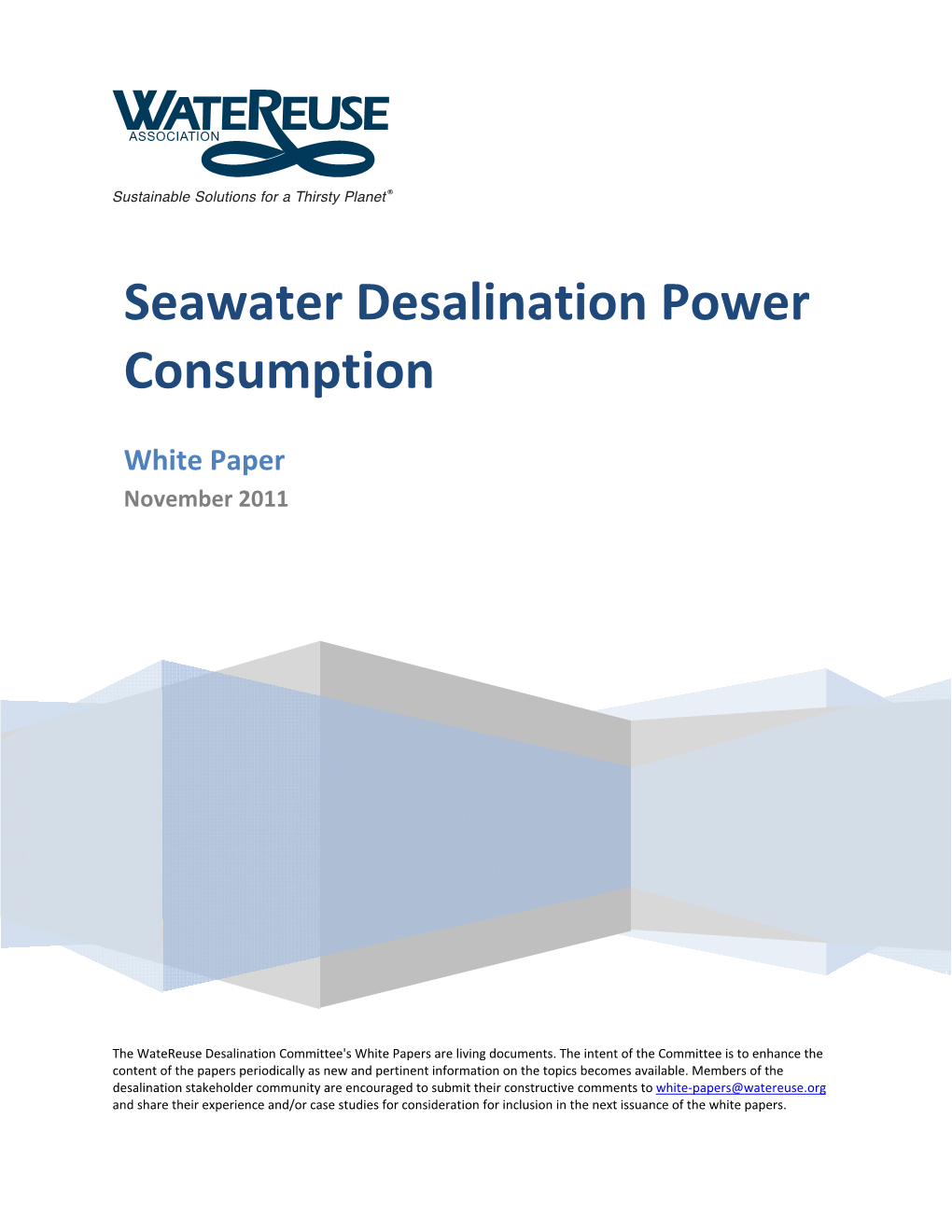 desalination of seawater research paper