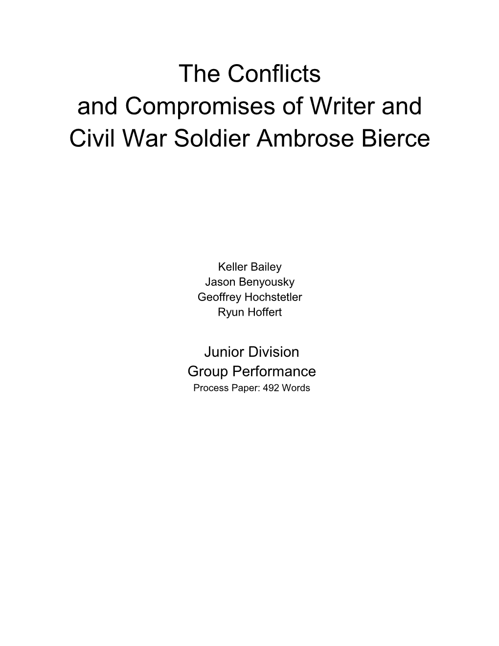 The Conflicts and Compromises of Writer and Civil War Soldier Ambrose Bierce