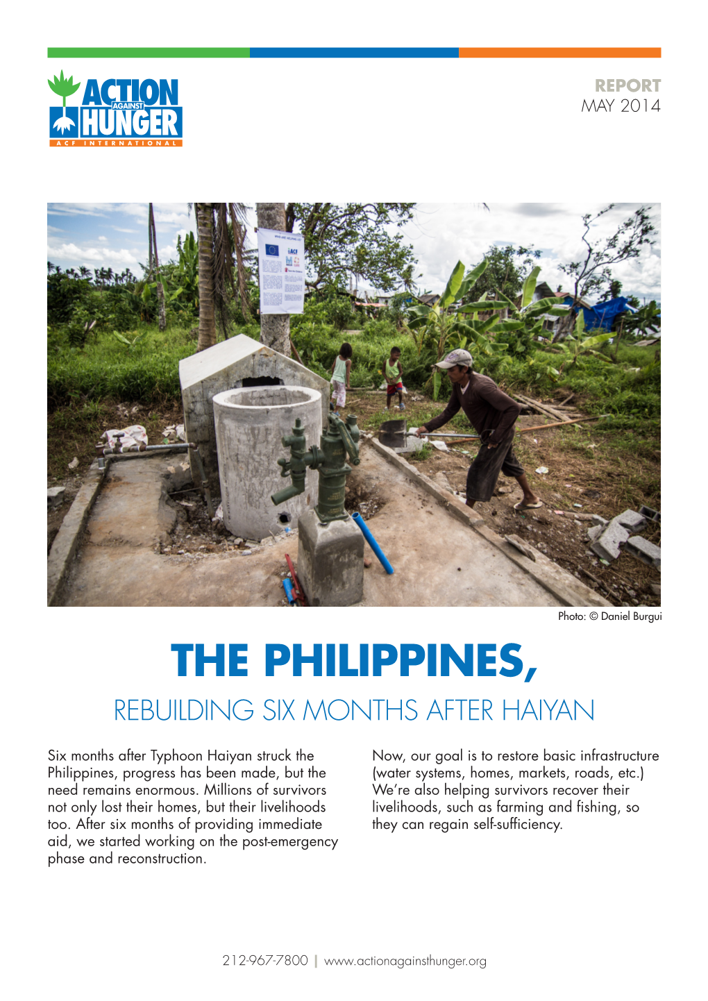 The Philippines, Rebuilding Six Months After Haiyan