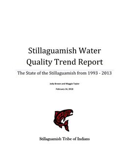Stillagamish Water Quality Trend Report