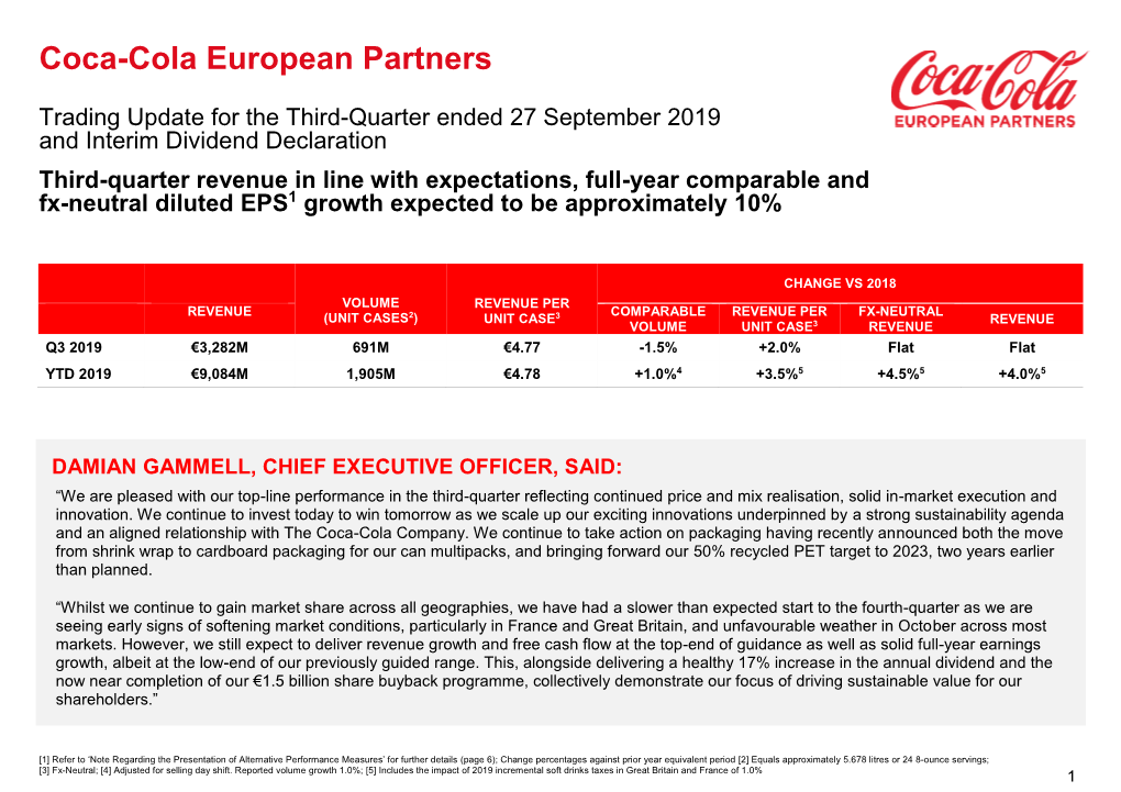 Revenue Performance