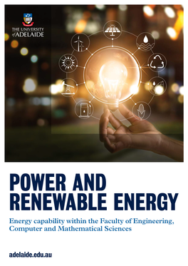 Power and Renewable Energy | ECMS Capability