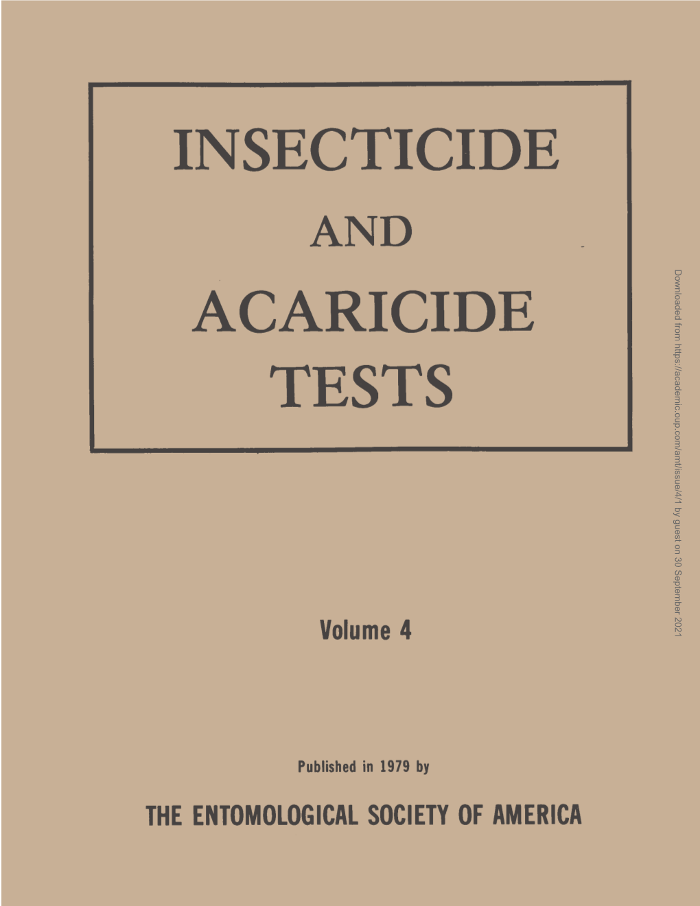 Insecticide Acaricide