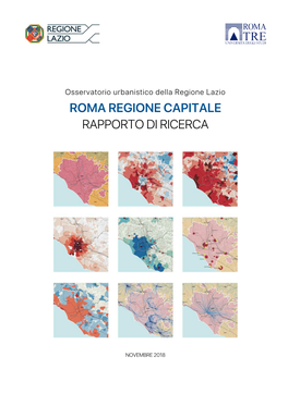 Roma Regione Capitale Rapporto Di Ricerca