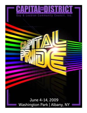 Capital Pride 2009 Wednesday, June 3Rd - Sunday, June 14Th Calendar - at - a - Glance
