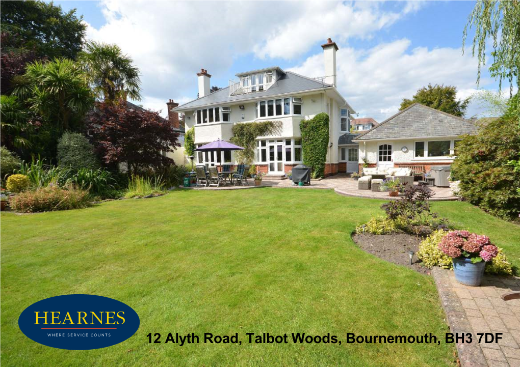 12 Alyth Road, Talbot Woods, Bournemouth, BH3 7DF