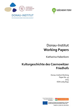 Haberkorn, Katharina: Kulturgeschichte Des Czernowitzer Friedhofs