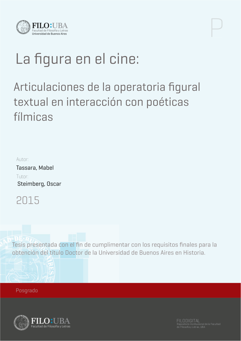 La Figura En El Cine